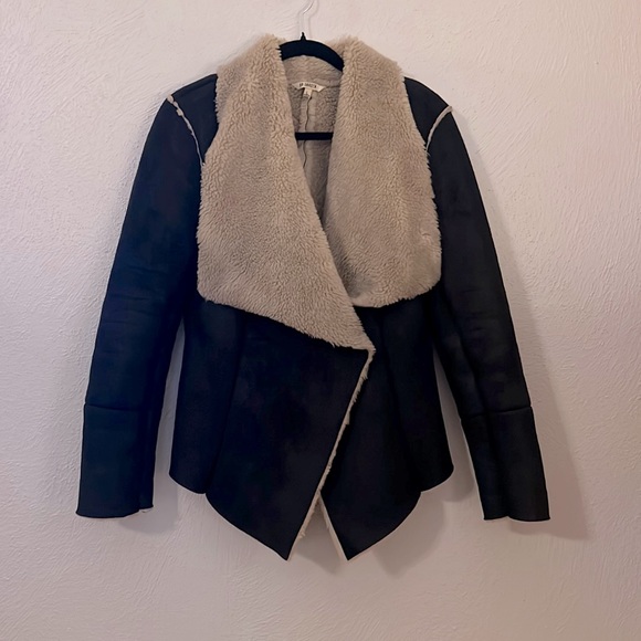 BB Dakota Jackets & Blazers - BB Dakota Faux Shearling Jacket